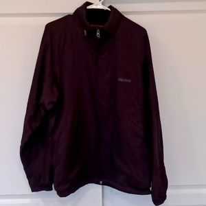 Men's XL black Marmot zip up jacket